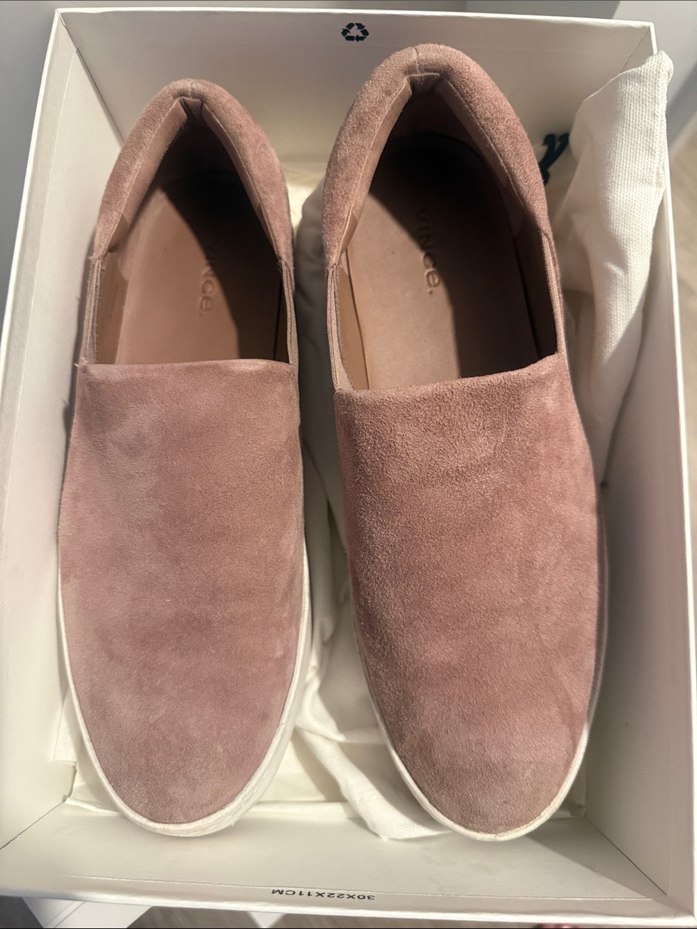 Vince “Warren” Platform sneaker in Hydrangea
